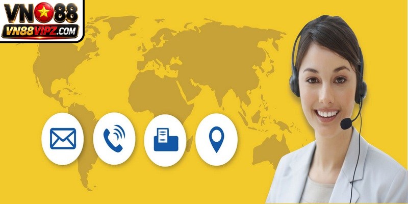 Liên hệ VN88 cực kỳ thuận lợi nhờ những cổng giao tiếp miễn phí