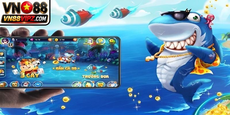 Game bắn cá online đẳng cấp với giao diện 3D sống động