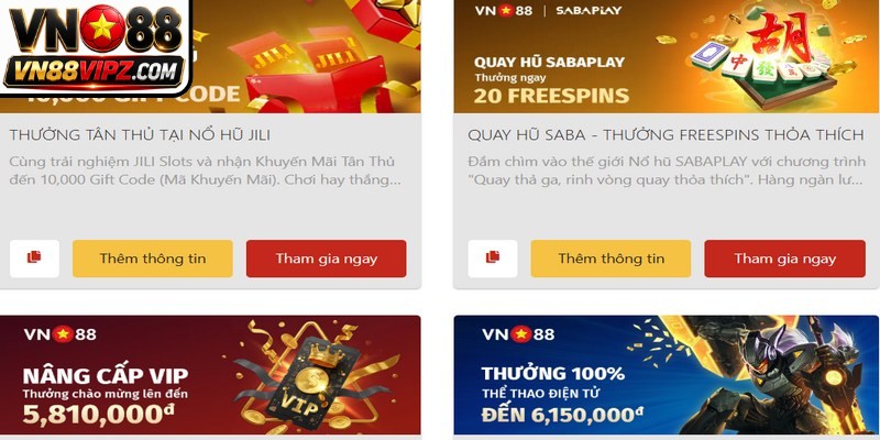 Khuyến Mãi VN88 Mới Nhất – Ưu Đãi Độc Quyền Cho Gamer 4 Câu hỏi thường gặp khi tham gia khuyến mãi VN88