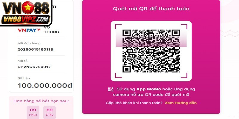 Nạp Tiền VN88 - Hướng Dẫn Giao Dịch Từ A Đến Z 1 Hệ thống cung cấp đa dạng các kênh thanh toán nạp tiền VN88