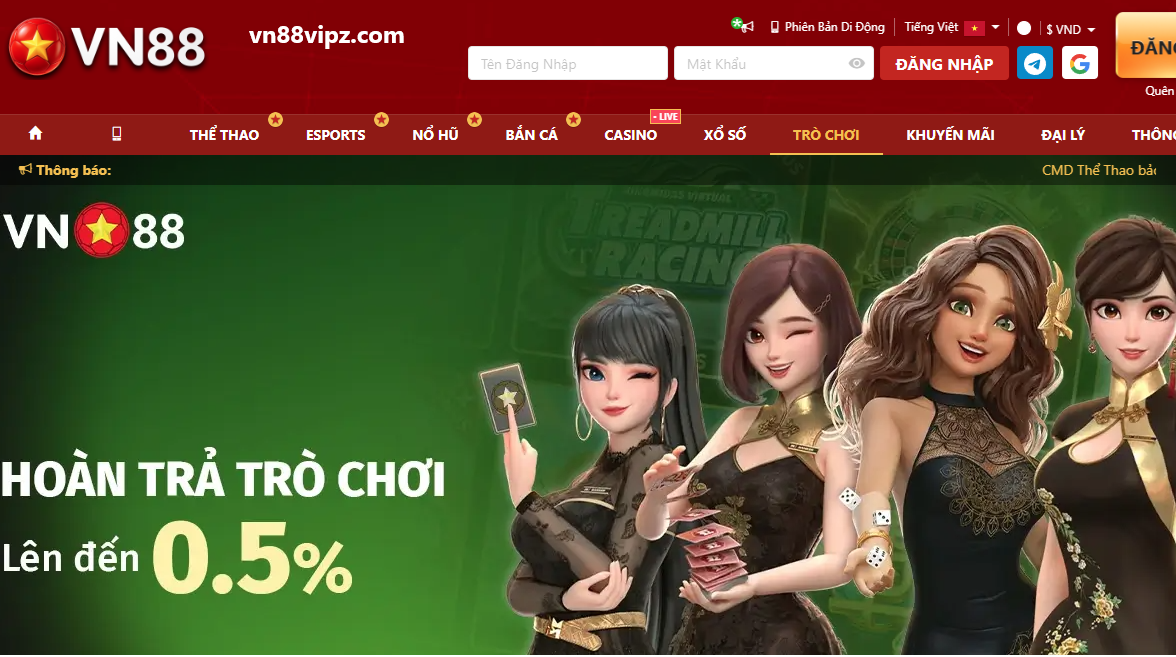 Vn88 huong dan thamg gia choi vn88